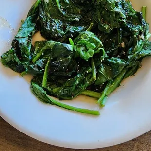 Sauted spinach