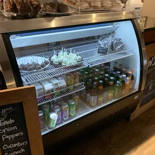 Cold drinks and desserts