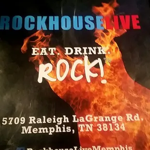 Open it up for our selection of eats.