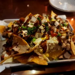 nachos, food