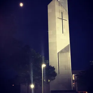 The Bell Tower on campus