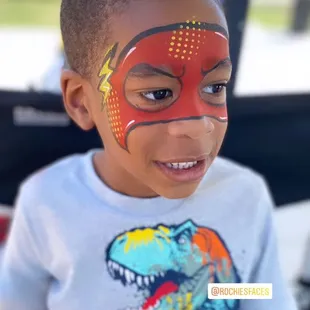 Flash face paint by rockie