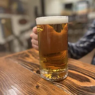  glass of beer