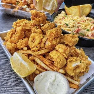 fish and chips, food, fish, seafood