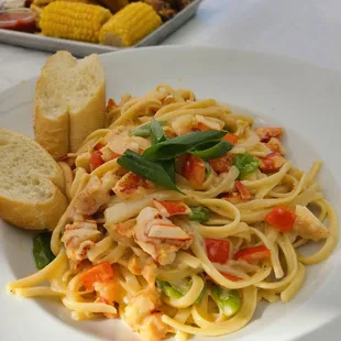 Lobster Mardi Gras Pasta