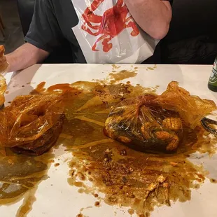 The aftermath of deliciousness!