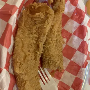 Fried whiting 3 piece