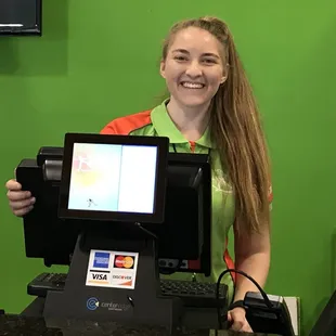 Lots of smiles from our friendly staff!