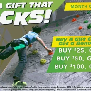 Gift the gift of experience and fun!