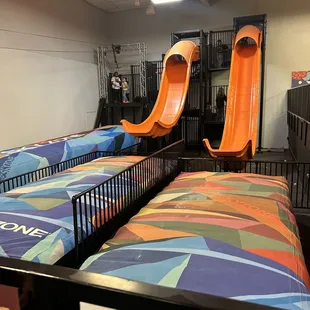 Slides &amp; zip line