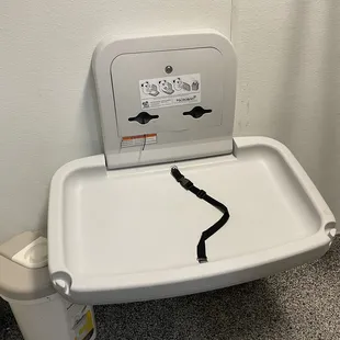 Broken changing table staff were aware