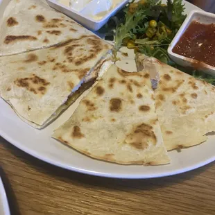 Chicken Bacon Ranch Quesadilla