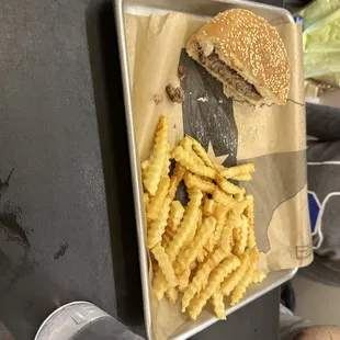 1/2 kids burger