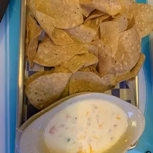 Chips and queso