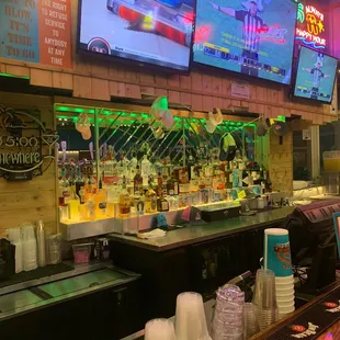 Great selection at the bar!