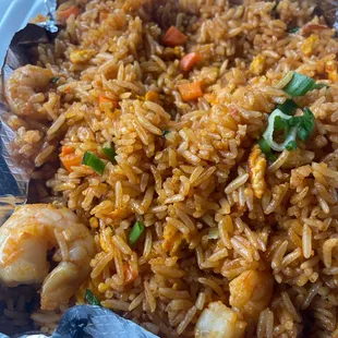 Shrimp Shrimp Cajun Fried Rice