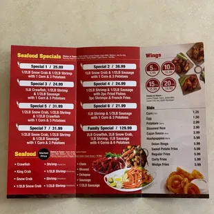 Menu Side 2