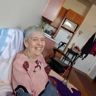 We found her smile
