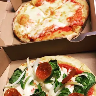 pepperoni and spinach