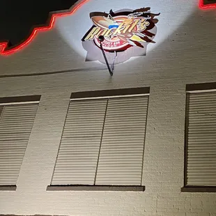 Outside building decor...