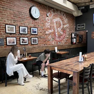 two people sitting at a table