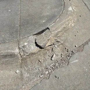 Most of the curbs   Are like this !