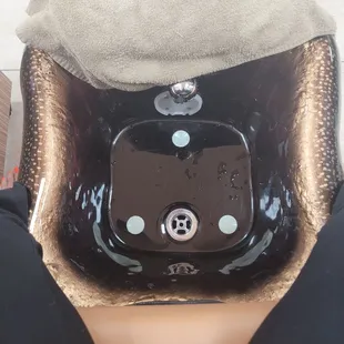 Gorgeous pedicure chair bowls