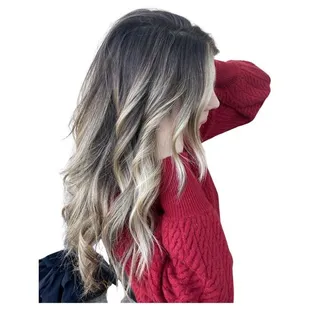 Hair by JOJO  Balayage / foilayage for a natural Sunkissed look  Low maintenance  Haircut , olaplex treatment &amp; style