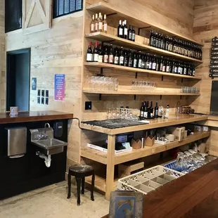 Bar area