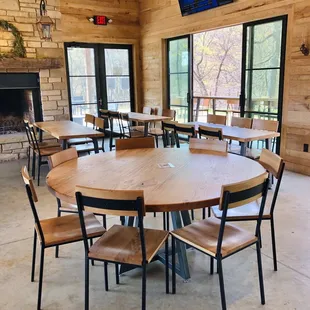 Indoor seating