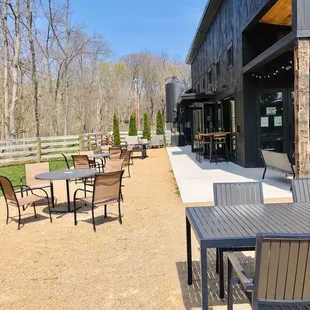 Outdoor seating