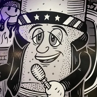 sushi and sashimi, interior