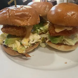 Coconut Crusted Mahi Sliders