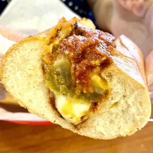 Eggplant Parmigiana Grinder