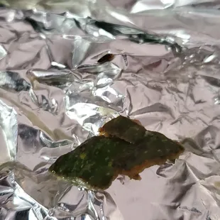 Avocado rind in my sandwhich?