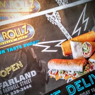 Slogan: "Rockin'N Your Taste Buds" is right on!