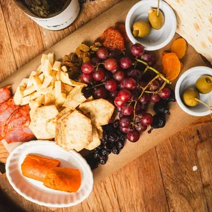 The &quot;Hot Blooded&quot; Charcuterie Board