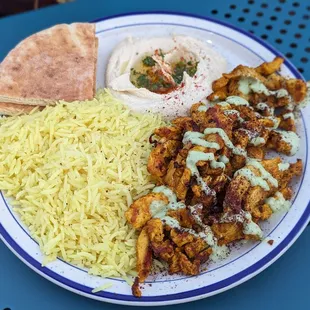 Chicken Shawarma Plate