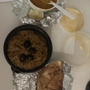 Lentil Soup, Zaalouk