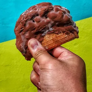 food, donuts, dough desserts