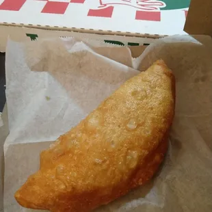 Inside out pizza