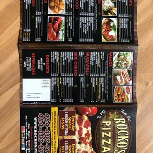 Menu 1 of 2