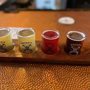 Beer flight