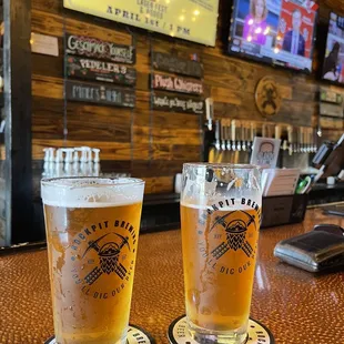 SODO Blonide and Cackler West Coast IPA