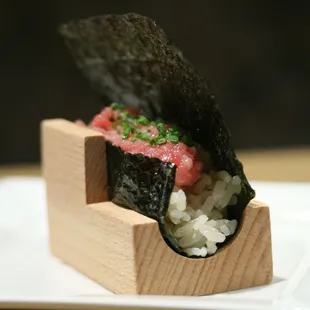 Toro Hand Roll, Ariake Nori