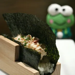 Lobster Hand Roll, Ariake Nori