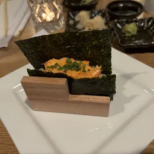 Lobster hand roll