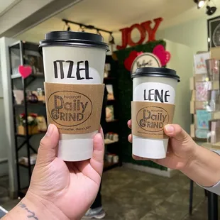 Hot delicious drinks