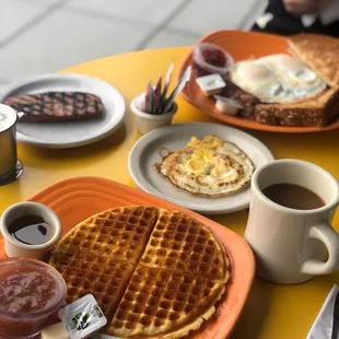 Gluten-Free Cornmeal Waffle