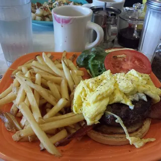 Blue Cheese and Bacon Burger